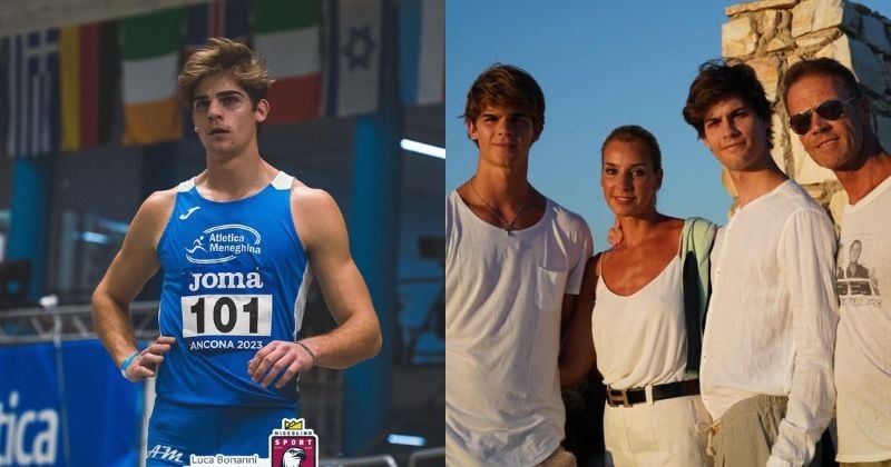 Aussi fougueux que son père, Leonardo Tano, fils de Rocco Siffredi, est un grand espoir de l'athlétisme