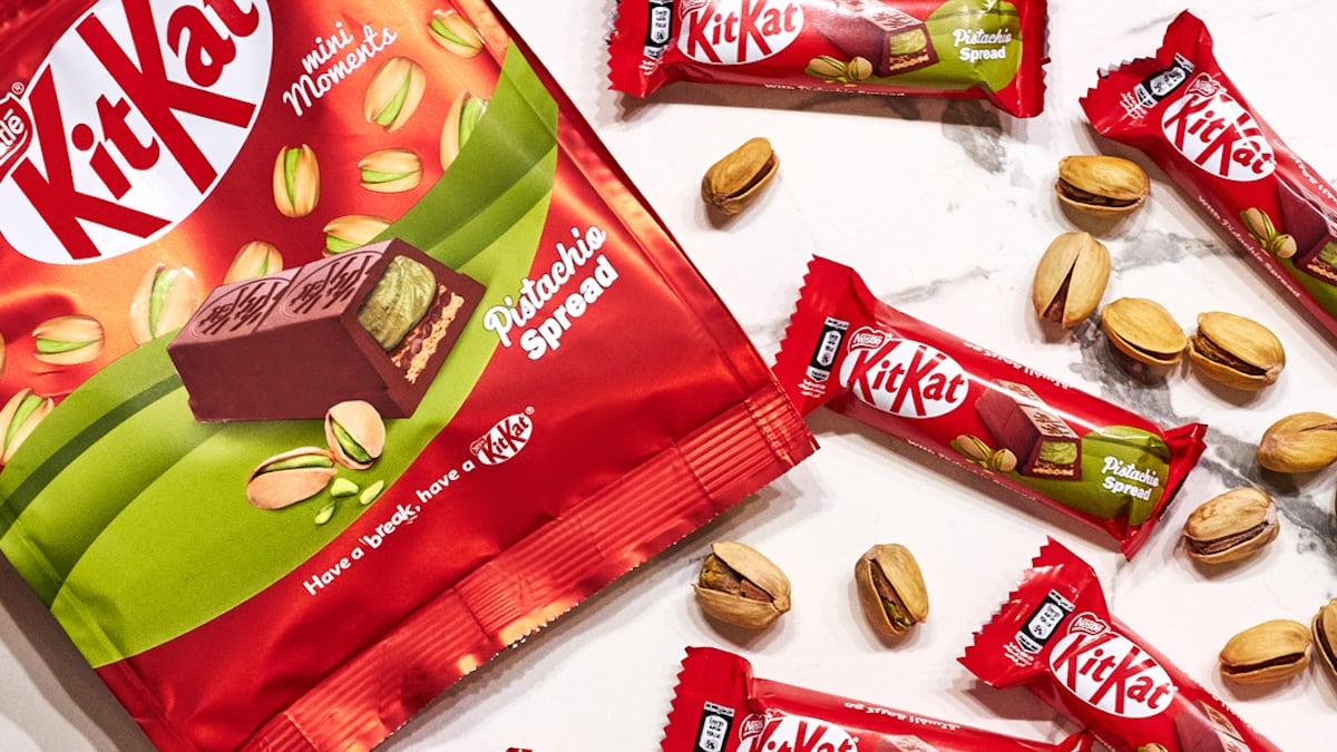 Les KitKat fourrés à la pâte de pistache, la nouvelle pépite gourmande qui va nous faire craquer !