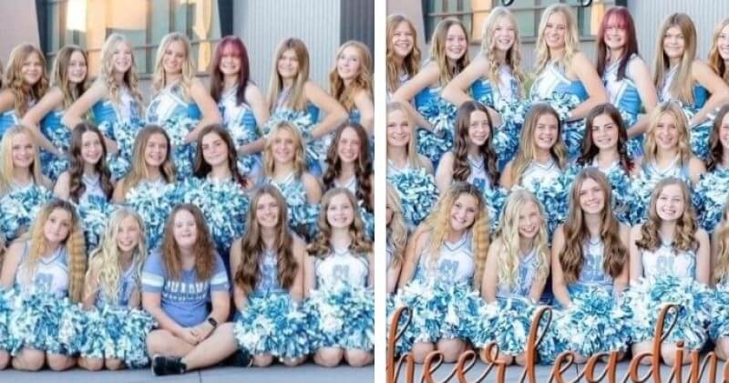 Atteinte de trisomie 21, cette pom-pom girl a été supprimée de la photo présente dans l'annuaire de son école