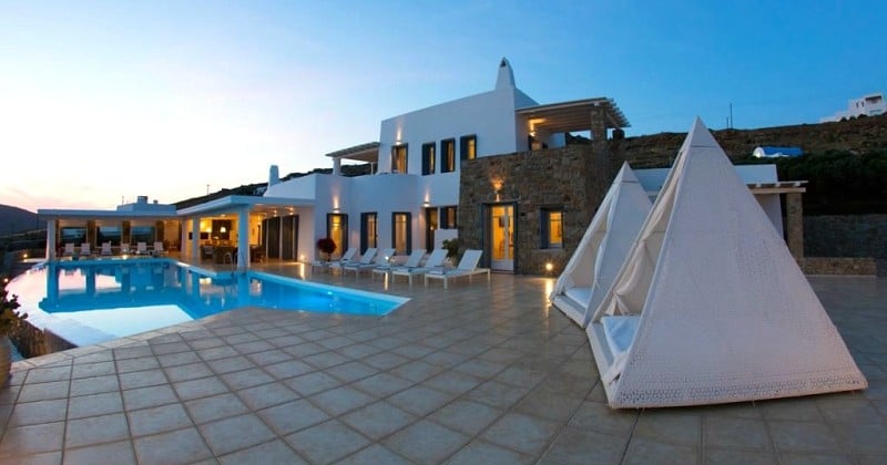 Pour 40 €, vous pouvez devenir propriétaire de cette villa située à Mykonos, estimée à 4 millions d'euros