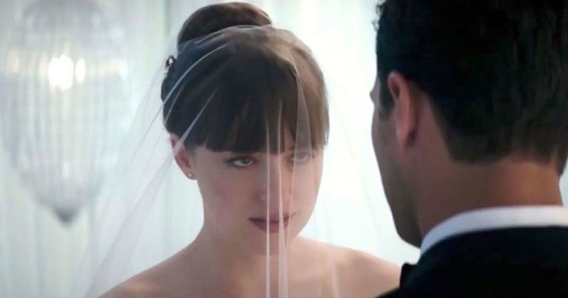 Les amants Anastasia et Christian Grey se dévoilent plus intimes que jamais dans une bande-annonce pour « 50 Nuances plus claires » 
