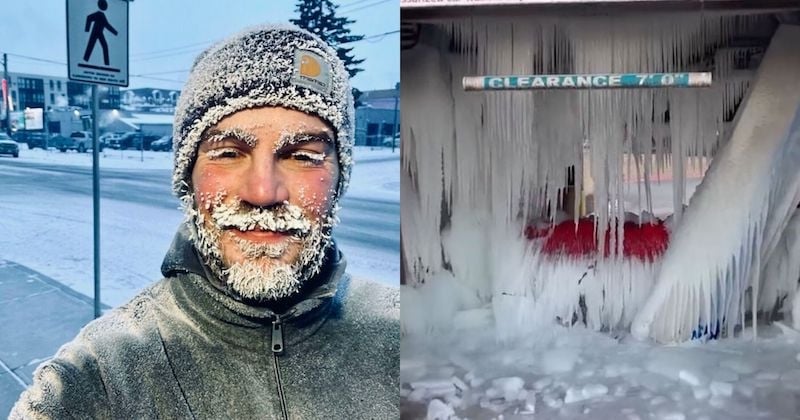 Ces 18 photos incroyables de la vague de froid surpuissante qui frappe l'Amérique du Nord