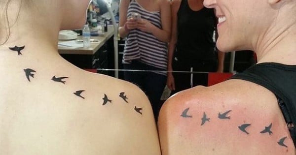 20 jolis tatouages qu'ont faits ces mamans avec leurs filles : c'est trop mignon !