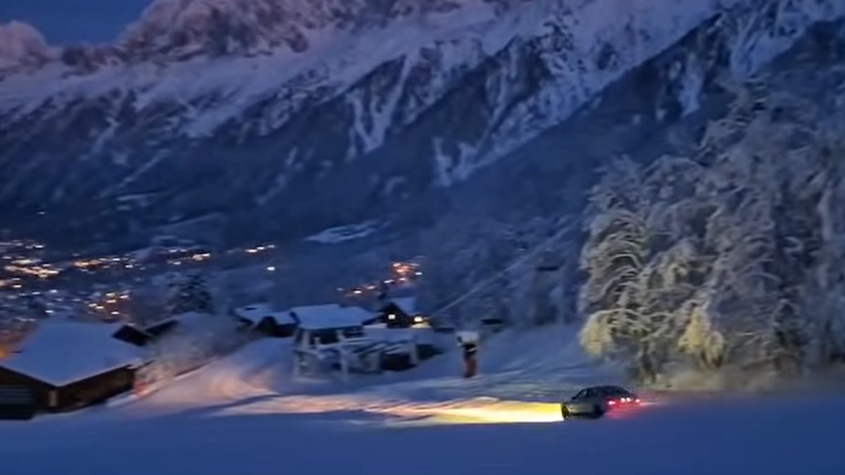 « Inconscient et irrespectueux » : une voiture dévale une piste de ski en Haute-Savoie, la vidéo scandalise