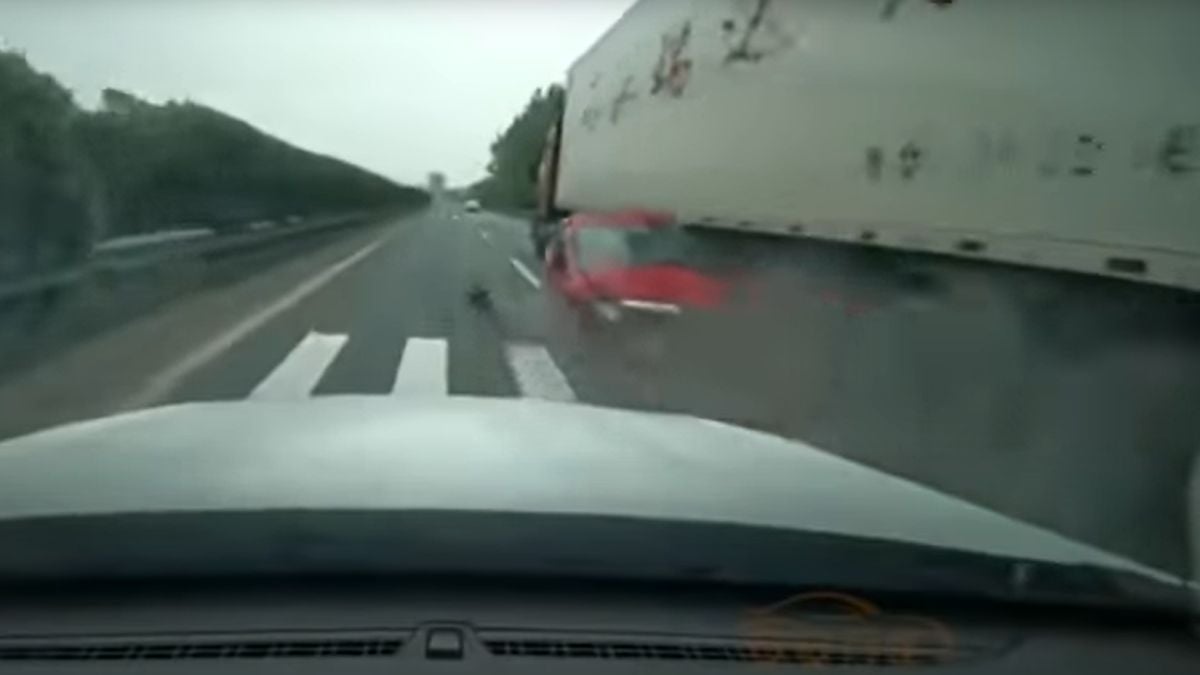 Les images de l'accident