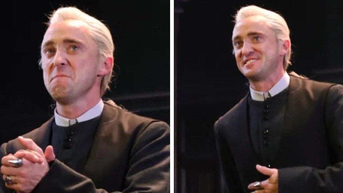 « Harry Potter » : ému aux larmes, Tom Felton reprend son rôle de Drago Malefoy à Broadway, sous les acclamations du public 
