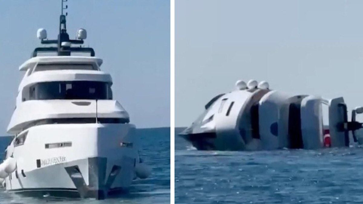 Turquie : un yacht de luxe d'une valeur d'un million d'euros coule quelques minutes après sa première mise à l'eau