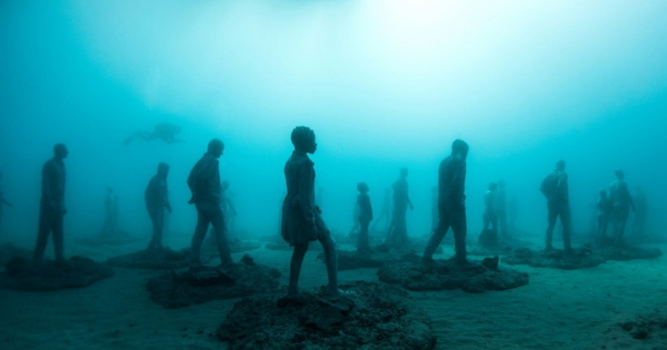 Un véritable musée sous l'eau va bientôt voir le jour dans les îles Canaries. Découvrez les premières images à couper le souffle