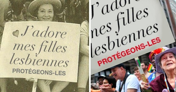 Découvrez Frances Goldin, la militante qui participe à toutes les Gay Pride depuis plus de 30 ans... avec la même pancarte !