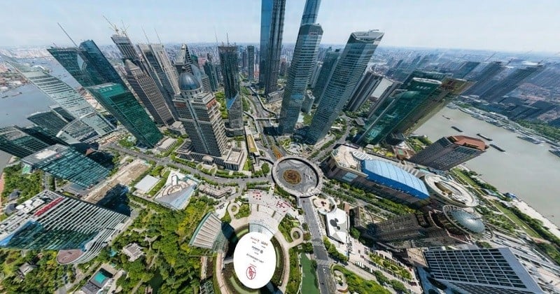 Cette photographie de Shanghai à 195 milliards de pixels permet de voir la ville dans ses moindres détails