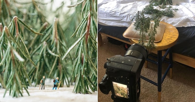 Cette photographe crée des scènes miniatures avec des objets du quotidien, et le résultat est dingue