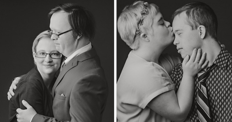 Ces photos balaient les préjugés sur l'amour entre personnes atteintes du syndrome de Down