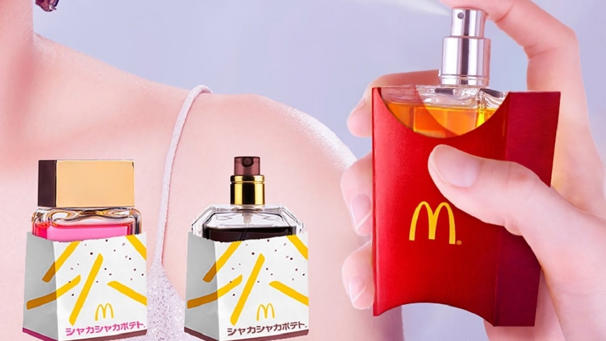 McDonald's lance une nouvelle gamme de parfums à l'odeur... de frites !