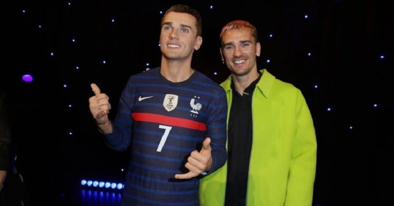 « Je suis très choqué », la réaction d'Antoine Griezmann en découvrant sa statue au musée Grévin