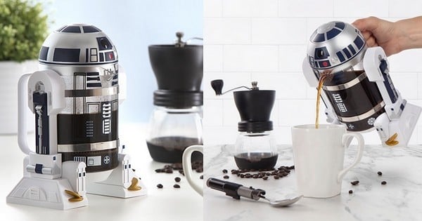 Et si R2-D2 vous faisait le café au réveil ? Découvrez la cafetière la plus cool du monde ! 