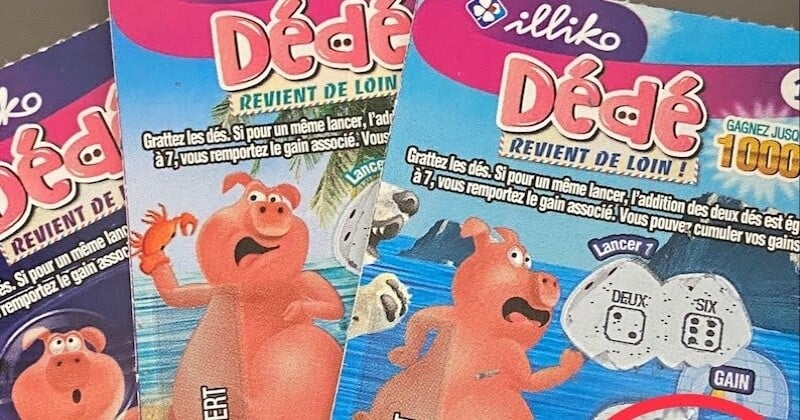 Le jeu à gratter « Dédé » fait son grand retour, huit ans après  sa dernière commercialisation