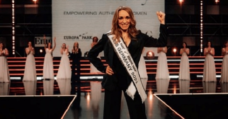 À 33 ans, cette maman de deux enfants vient d'être élue Miss Allemagne 2021