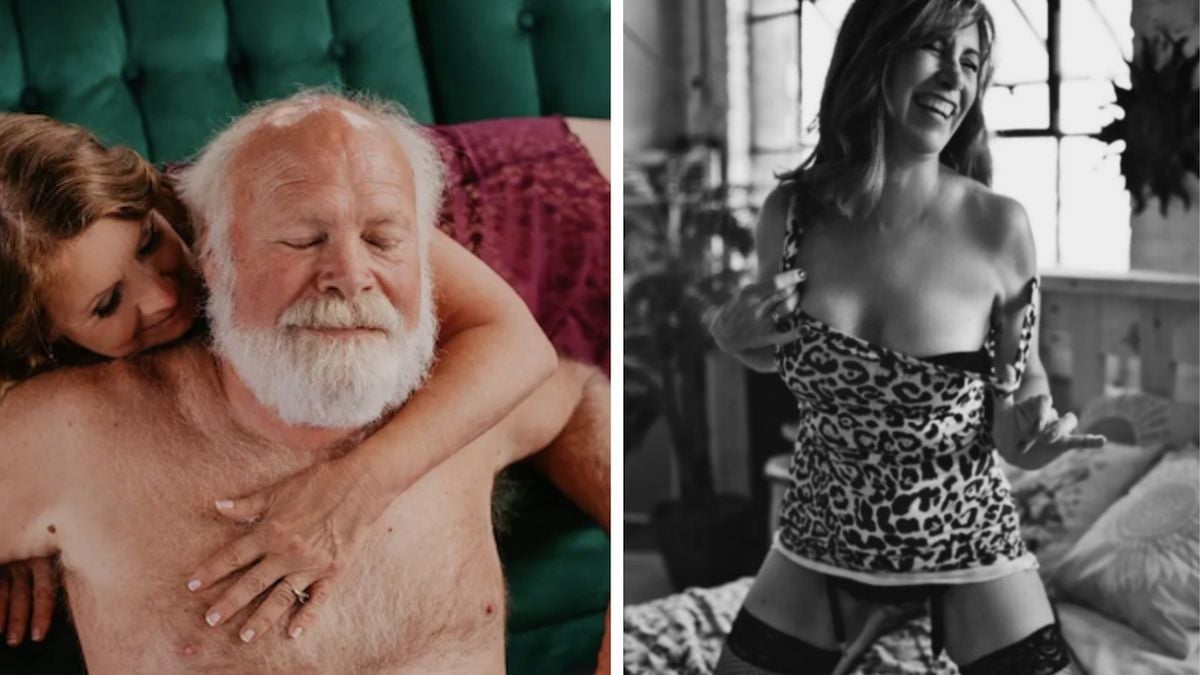 Elle photographie des personnes de plus de 50 ans dans des photos boudoir sublimes et sensuelles
