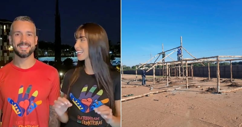 Brésil : ce couple a renoncé à la fête de son mariage pour construire une école en Afrique