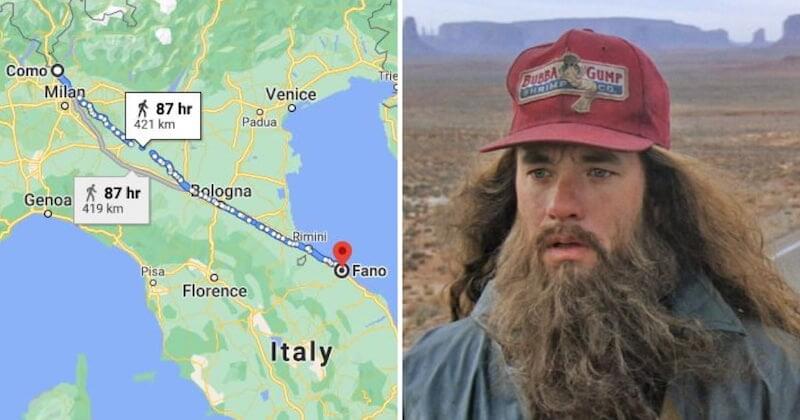 Un Italien a marché 450 km pour se calmer, après une dispute conjugale