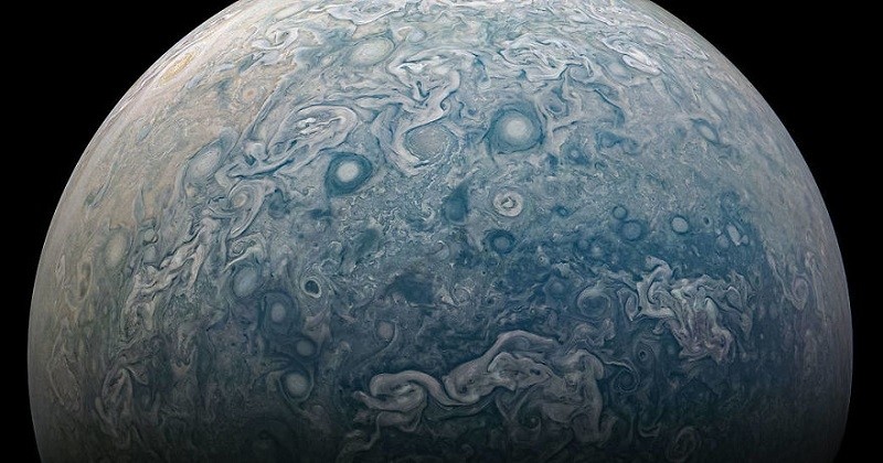 La NASA publie une série de photos haute résolution de l'atmosphère gazeuse de Jupiter