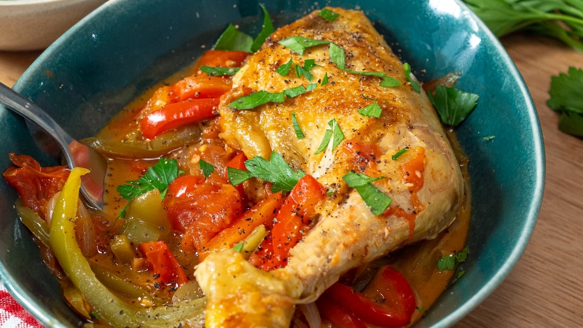 Le poulet basquaise, une recette traditionnelle pour faire rougir de gourmandise vos papilles !