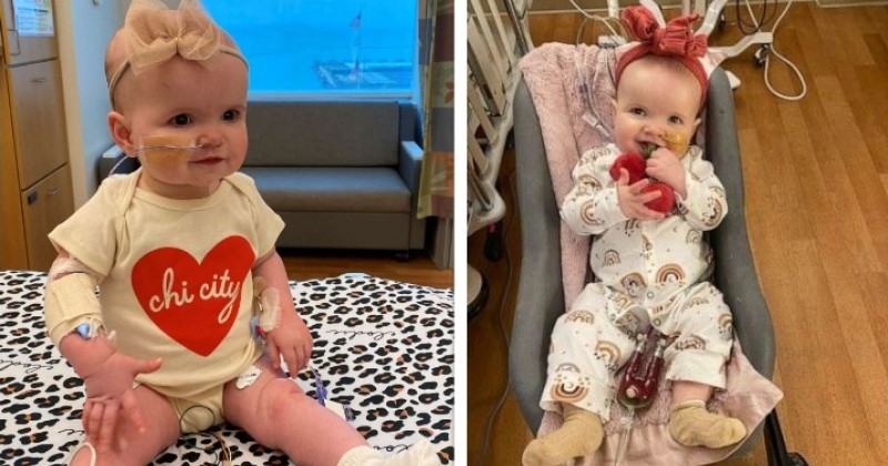Après six mois d'attente à l'hôpital, une petite fille a reçu une greffe de coeur