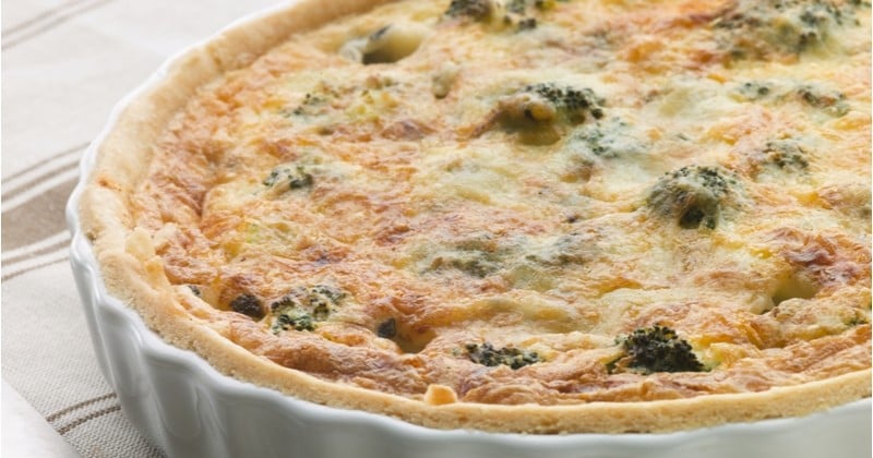 C'est parti pour notre quiche au Roquefort et Brocolis !