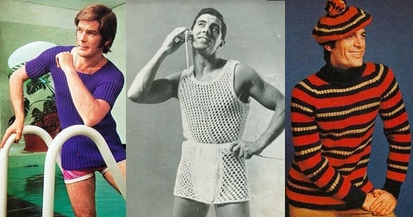 17 photos de mode masculine issues des années 70 : attention, crises de fou rire garanties !
