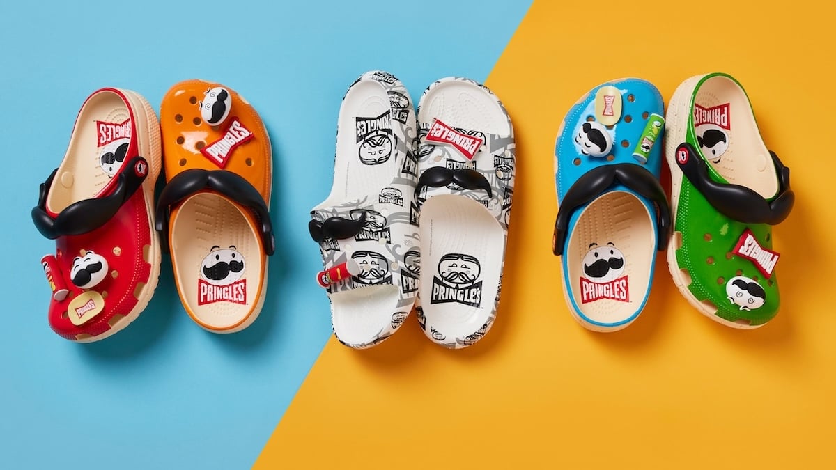 Pringles x Crocs, la collab inattendue et unique en son genre en édition limitée !