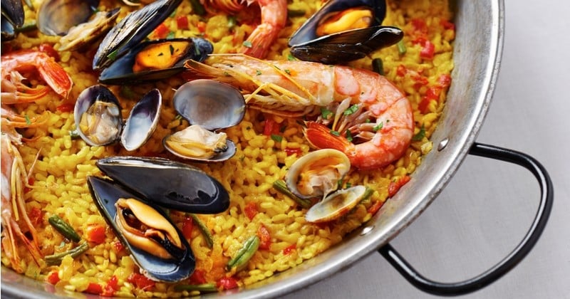 Recette Paella De Marisco Aux Fruits De Mer