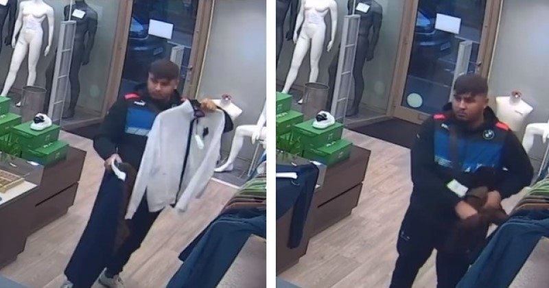 Amiens : il se fait voler 700 euros de vêtements dans sa boutique et diffuse les images de vidéosurveillance