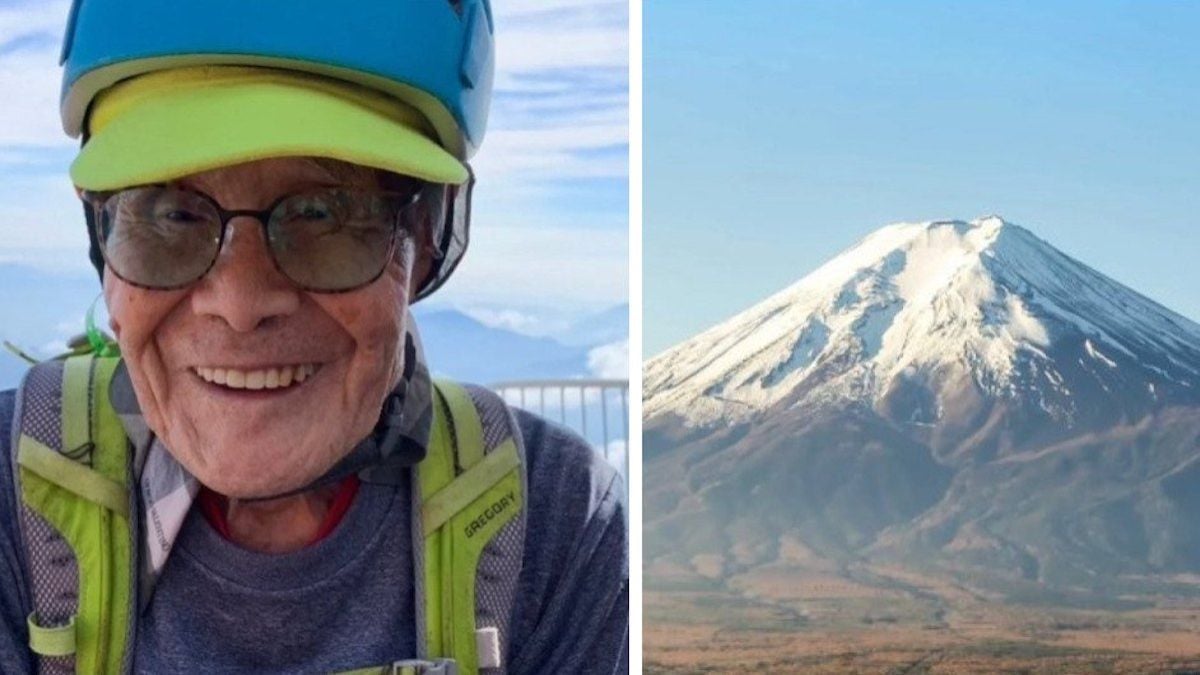 À 102 ans, il devient la personne la plus âgée au monde à gravir le mont Fuji 