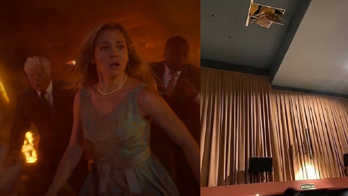 Un morceau du toit du cinéma lui tombe dessus en pleine séance du film «Destination Finale Bloodlines»