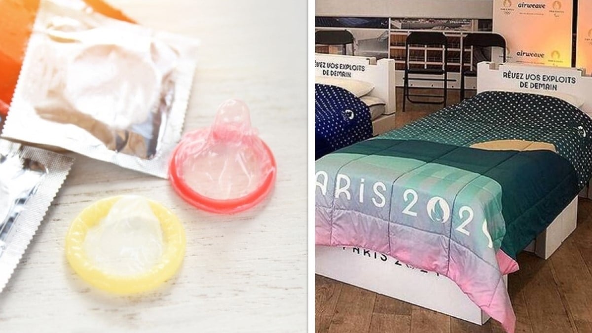 300 000 préservatifs distribués aux athlètes des JO de Paris, les lits en carton du village olympique à rude épreuve