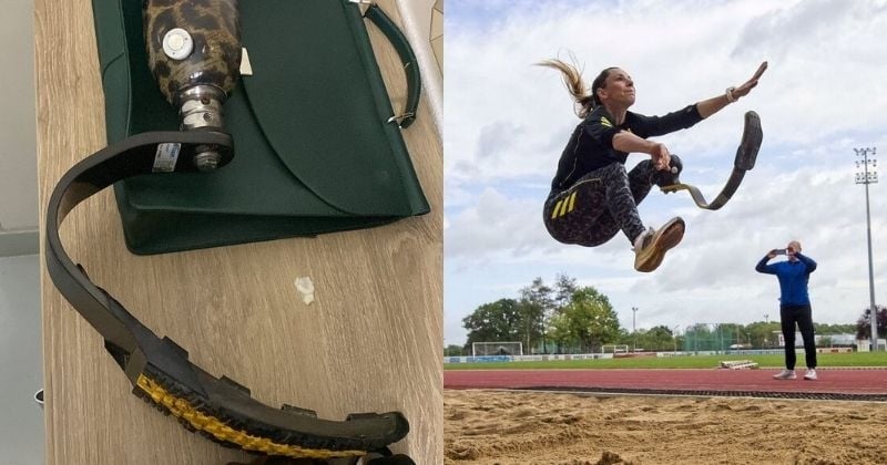 Une championne paralympique retrouve sa prothèse perdue dans les transports, grâce à la magie des réseaux sociaux