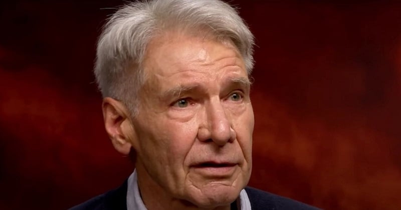 Harrison Ford ému aux larmes, cette phrase qui l'a fait craquer durant une interview pour le dernier film Indiana Jones