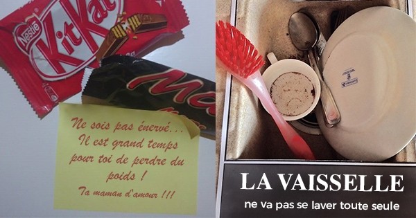 Voici 11 parents qui ont un grand sens de l'humour quand il s'agit de laisser un petit mot à leurs enfants... C'est hilarant !