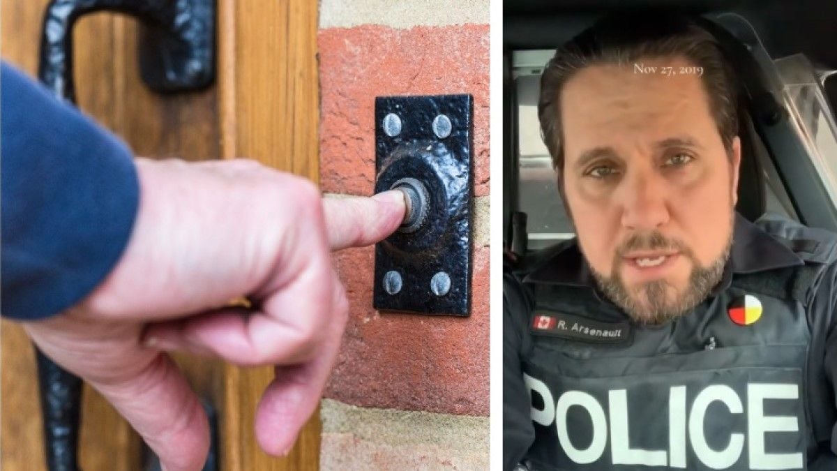 52% des gens n'ouvrent pas la porte à un inconnu et c'est une très mauvaise habitude, selon ce policier