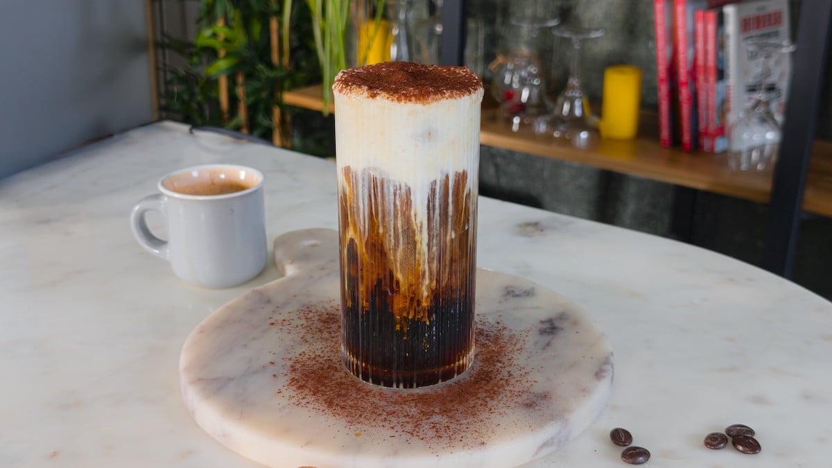 cold brew coffee façon tiramisu