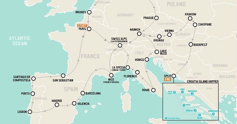 Une compagnie propose de vous payer pour participer à un road trip de 3 mois à travers l'Europe