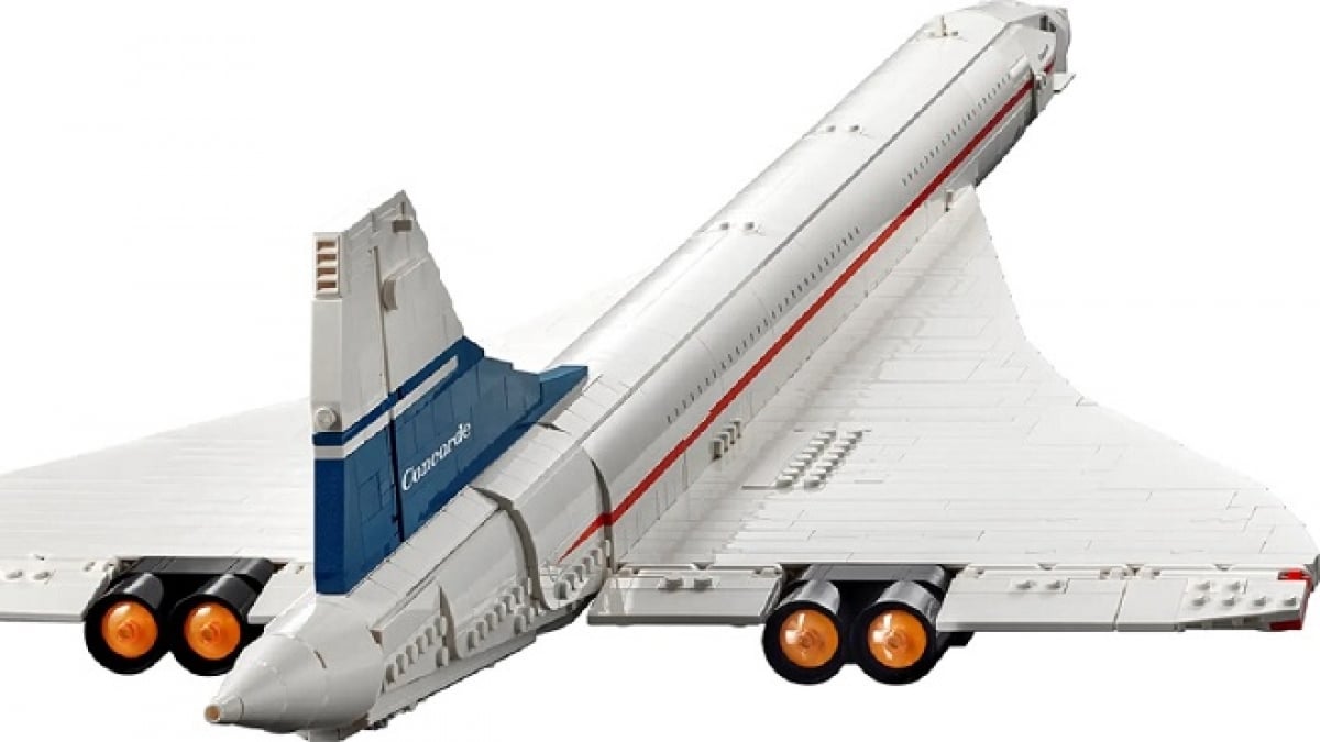 LEGO dévoile sa dernière maquette, une réplique exacte du Concorde de plus de 2000 pièces