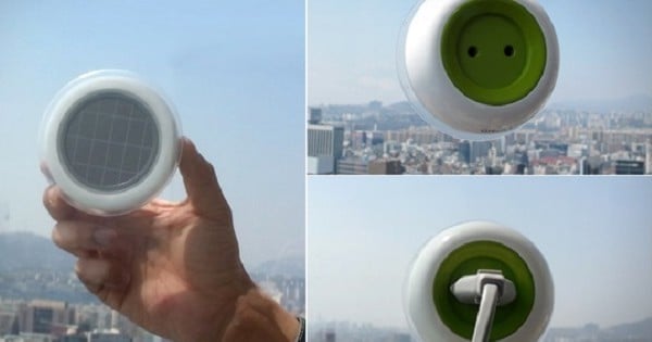 On pourra bientôt recharger ses appareils gratuitement grâce au soleil avec une prise électrique portable