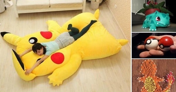 Fan des Pokémon ? Arrêtez de jouer sur smartphone... et intégrez-les dans votre déco !