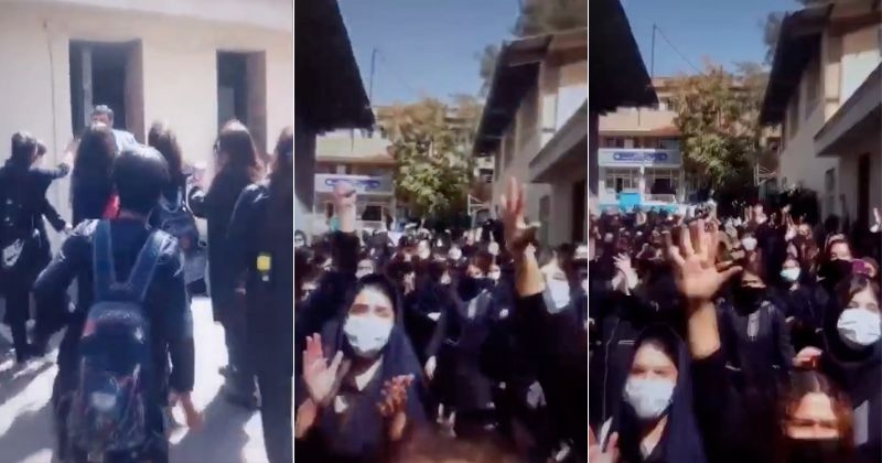Iran : la contestation gagne les lycées, les adolescentes descendent dans la rue