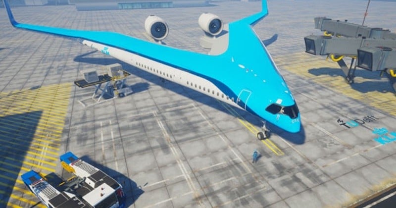 Le Flying V-900, l'avion du futur qui pourrait révolutionner l'aviation commerciale