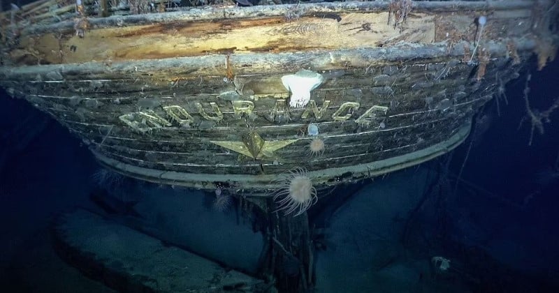 Un navire perdu depuis plus de 100 ans a été retrouvé au fond de l'Antarctique