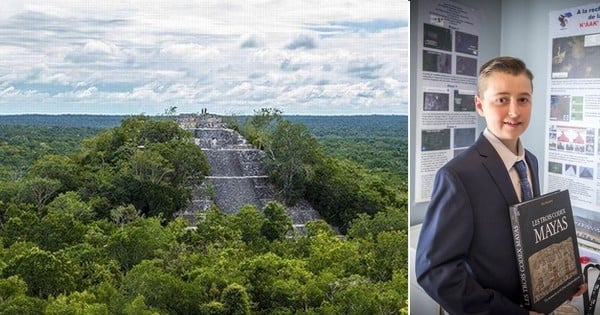 Une cité perdue Maya vient d'être découverte dans la jungle mexicaine par un adolescent de 15 ans