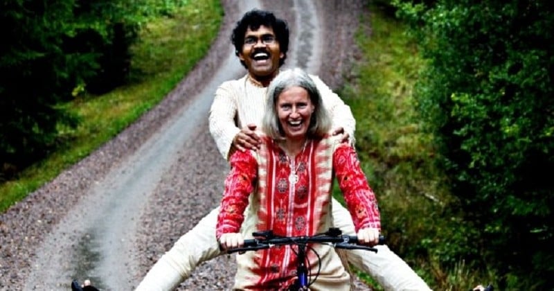 De l'Inde à la Suède  : l'incroyable histoire de l'homme qui a parcouru près de 10 000 km à vélo par amour