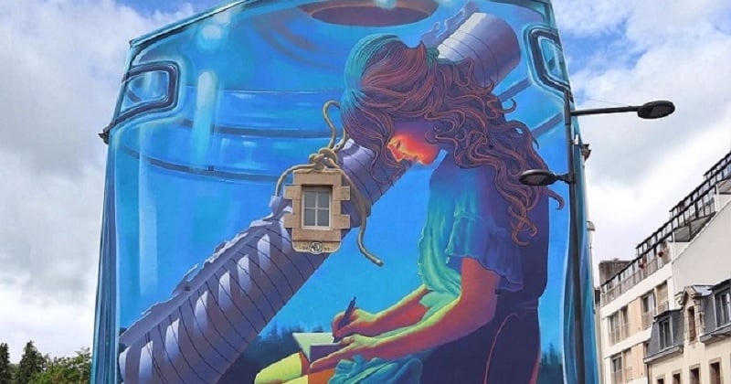 Cette incroyable fresque murale a été désignée « plus belle oeuvre street art de France 2022 »